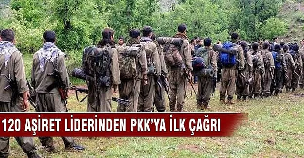 Aşiret liderlerinden PKK'ya çağrı!