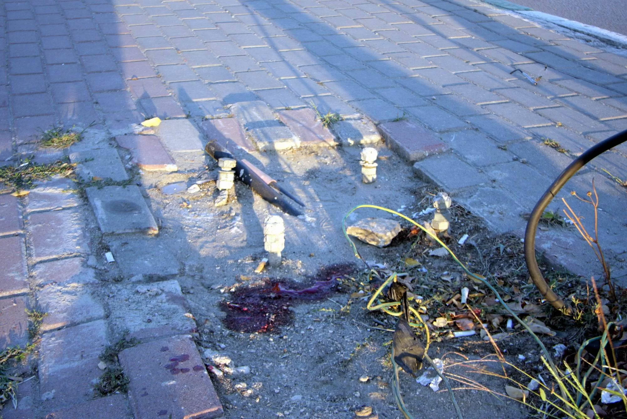 Motosiklet değil vida canından ediyordu!