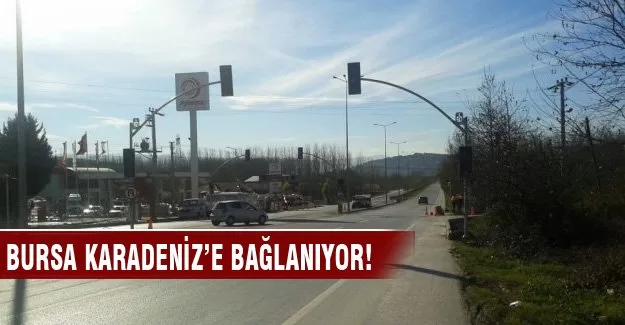 İzmit-Kandıra yolu Bursa' yı Karadeniz'e bağlıyor