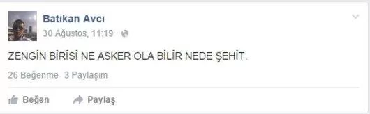 Şehidin yürekleri dağlayan mesajı!