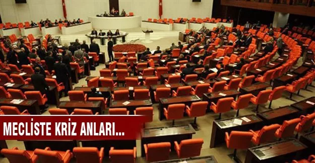 Mecliste ilk kriz!