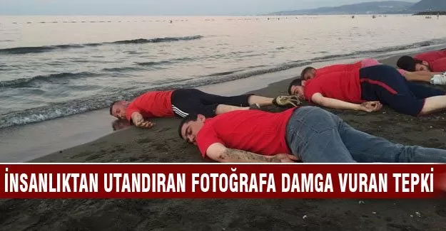 İnsanlıktan utandıran fotoğrafa damga vuran tepki!