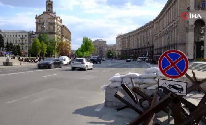 Kiev'de güvenlik önlemleri azaltılıyor