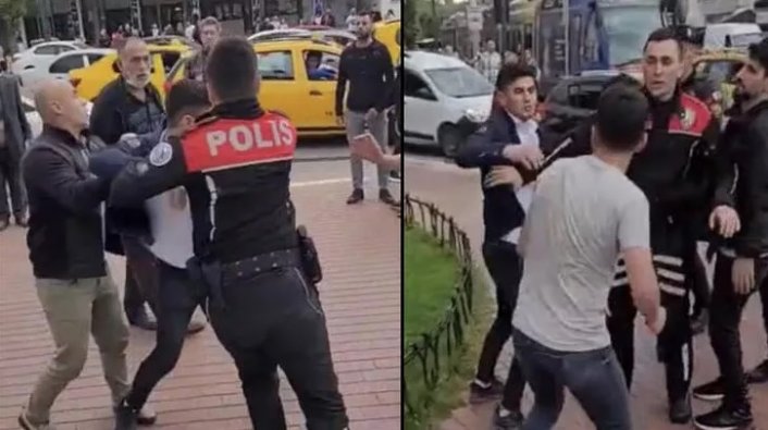 Bursa'da 'yan baktın' kavgası! Polis ekipleri zor ayırdı