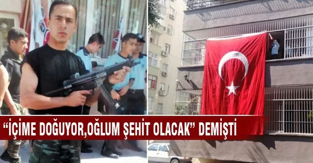Şehit polisin evinde gözyaşları durmuyor!