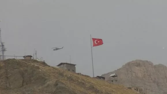 Helikopter'ler Şemdin'li ilçesine gitti