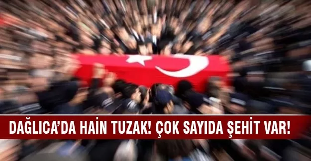 Dağlıca’da askere bombalı tuzak