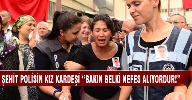 Şehit polis son yolcuğuna uğurlandı