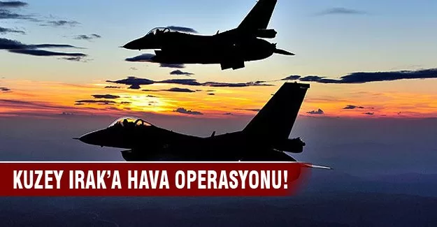 Irak'ın kuzeyindeki PKK kampları bombalandı