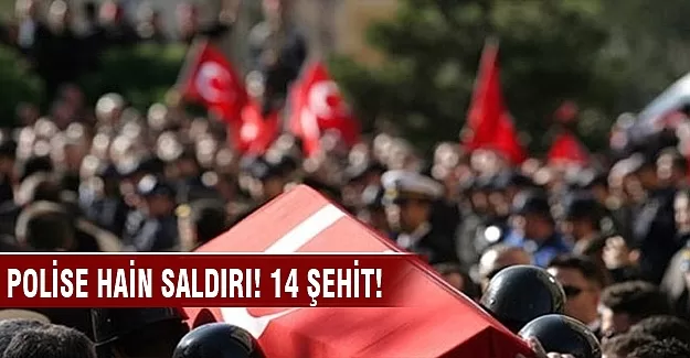 Iğdır'da polis aracına bombalı saldırı! 14 şehit!