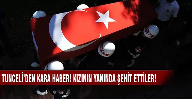 Kızının yanında Şehit ettiler!