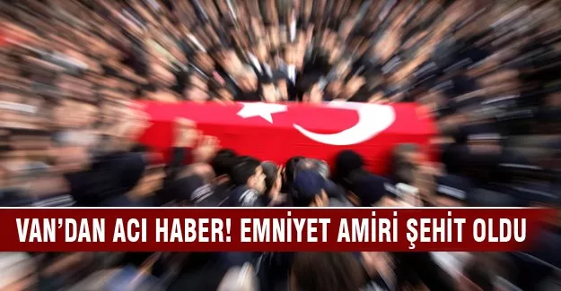 Olaylara müdahaleye giden emniyet amiri trafik kazasında şehit oldu