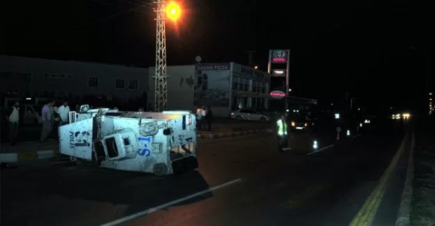 PKK'lılar tankerle yaktı, polisle çatıştı