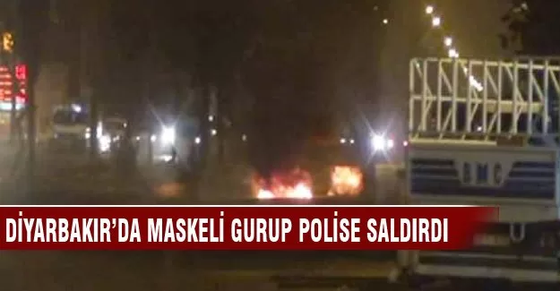 Yüzleri maskeli gurup ortalığı savaş alanına çevirdi
