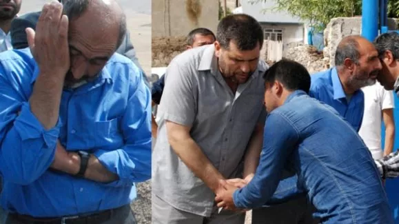 Şehit ve terörist babaları "taziyede" bir arada