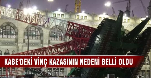 Kabe'deki kaza neden kaynaklandı?