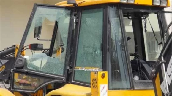 Hendek kazan teröristler polisle çatıştı