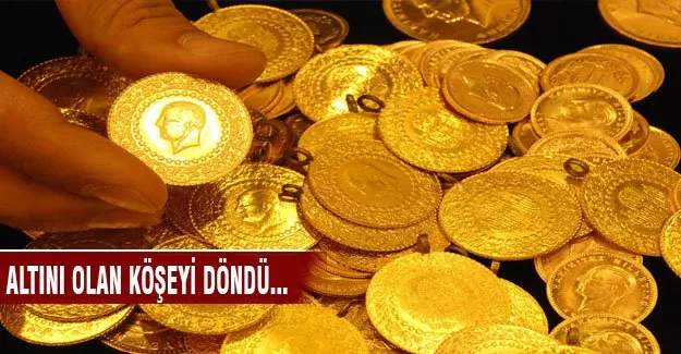 Altını olan köşeyi döndü