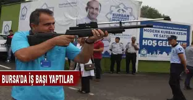 Bursa'da göreve başladılar