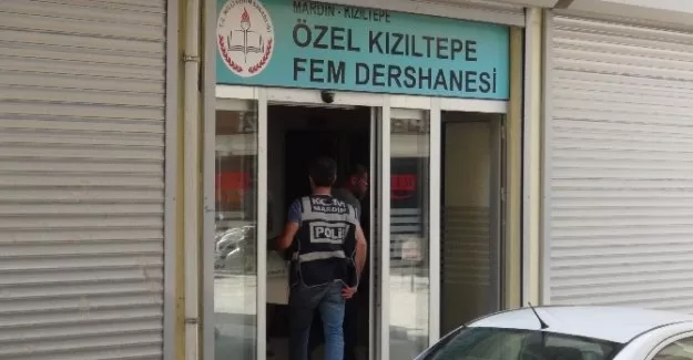 10 okul ve 4 dershaneye operasyon