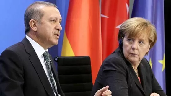 Cumhurbaşkanı Erdoğan Merkel'le görüştü