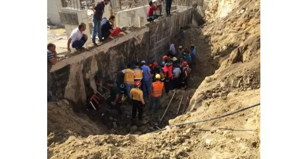 Hastane inşaatında göçük: 1 ölü