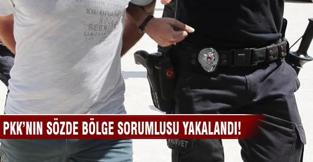 PKK’nın sözde bölge sorumlusu yakalandı