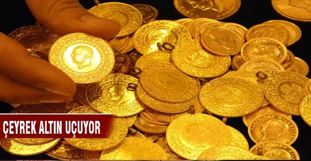 Çeyrek altın uçuyor