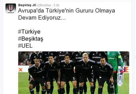 Beşiktaş'tan Fenerbahçe ve Galatasaray'a gönderme!