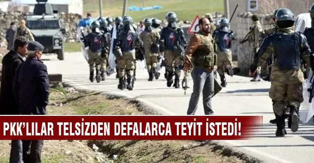 Teröristler şoka girdi!