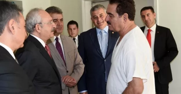 Kılıçdaroğlu İbrahim Tatlıses’i ziyaret etti