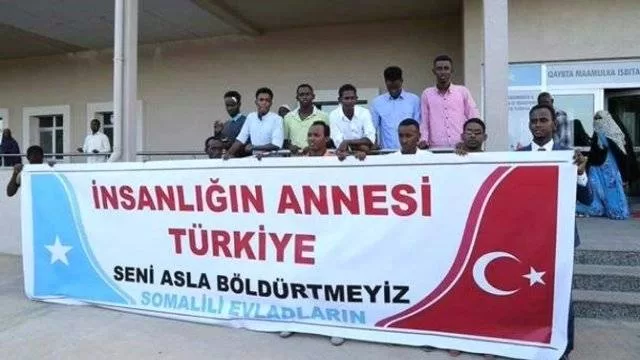 Somali'den Türkiye'ye anlamlı mesaj