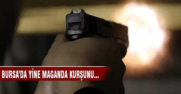 Bursa'da yine maganda kurşunu...