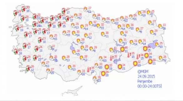 Meteorolojiden bayram uyarısı