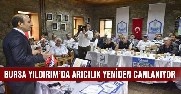 Bursa Yıldırım'da arıcılık yeniden canlanıyor!