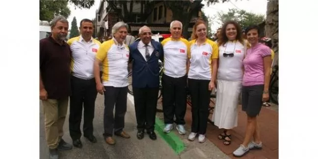 'Dünya Arabasız Günü' için pedal çevirdiler