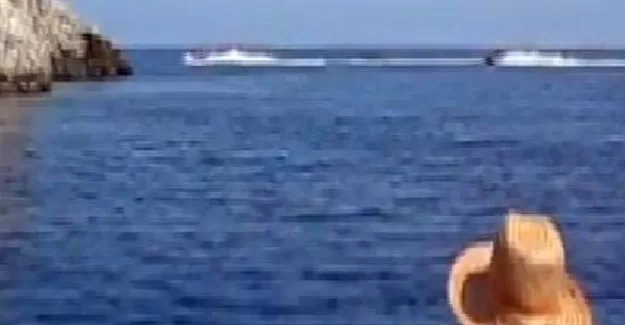 Jet-ski ile göçmen kaçakçılığı