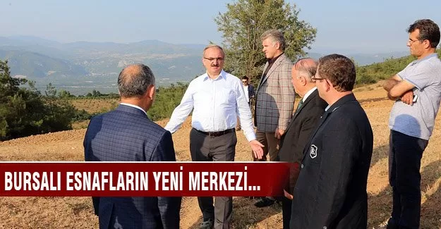 Bursalı esnafların yeni merkezi