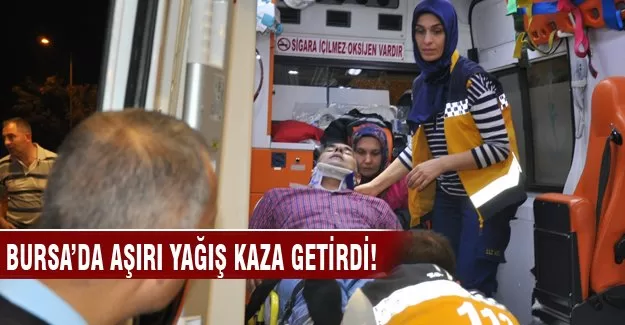 Takla atan araçtan mucizevi kurtuluş!