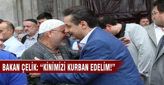 Bakan Çelik Bursalılarla bayramlaştı