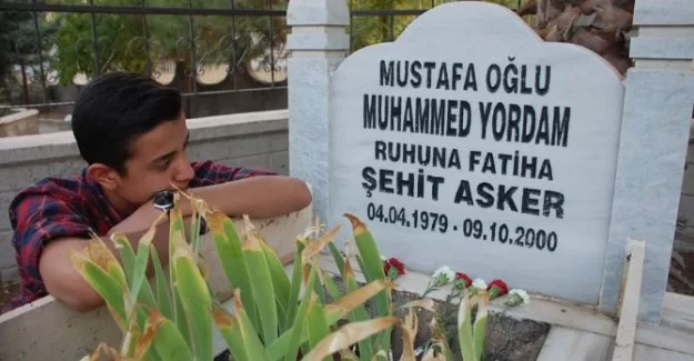 Şehitlikte yatan asker şehit kabul edilmedi