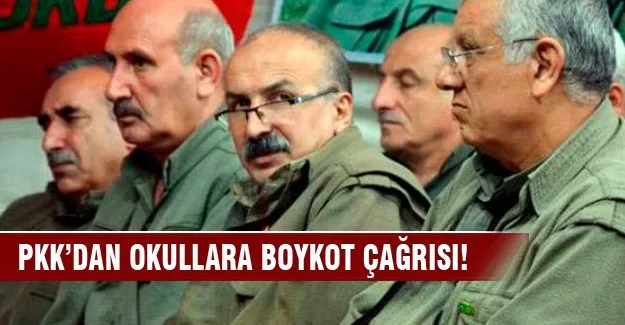 PKK liderinden şok boykot çağrısı