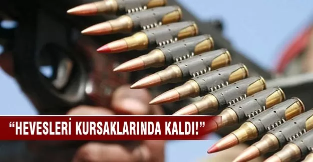'Hevesleri kursaklarında kaldı'