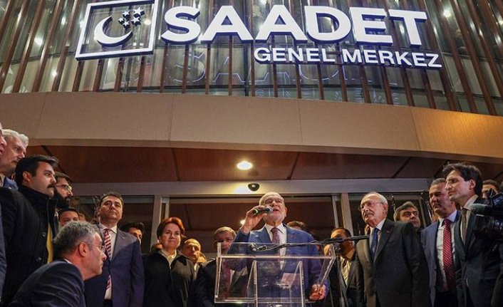 Saadet Partili Haymana Mutabakatı Kılıçdaroğlu'na destek vermeyeceklerini açıkladı