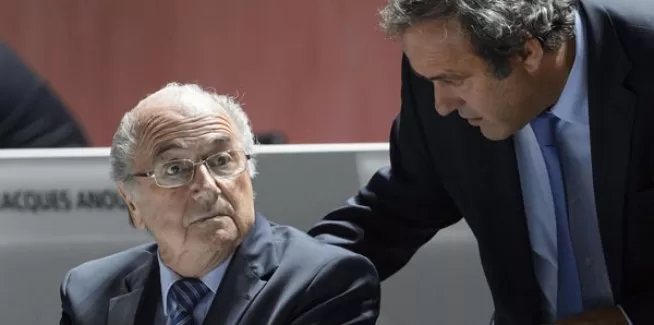 Blatter'in ofisindeki verilere el konuldu