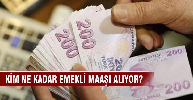 Emekli aylıkları niye farklı farklı?