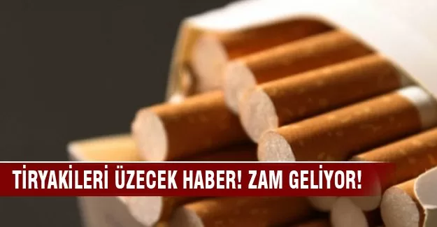 Sigaraya zam geliyor