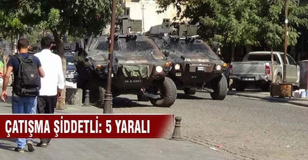 Çatışma şiddetlendi: 5 yaralı