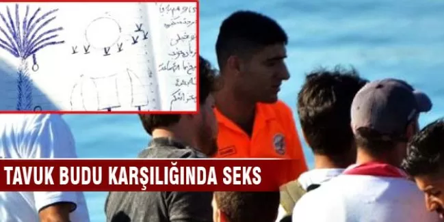 Tavuk budu karşılığında seks