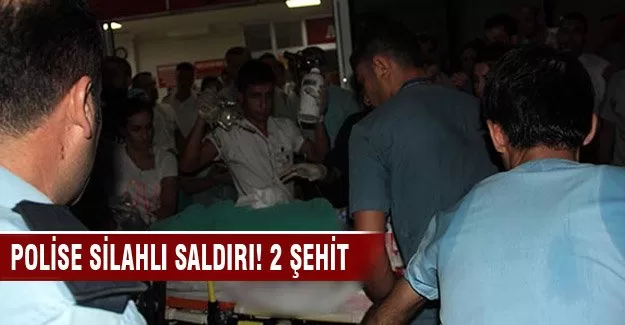 Adana'da polise silahlı saldırı: 2 şehit